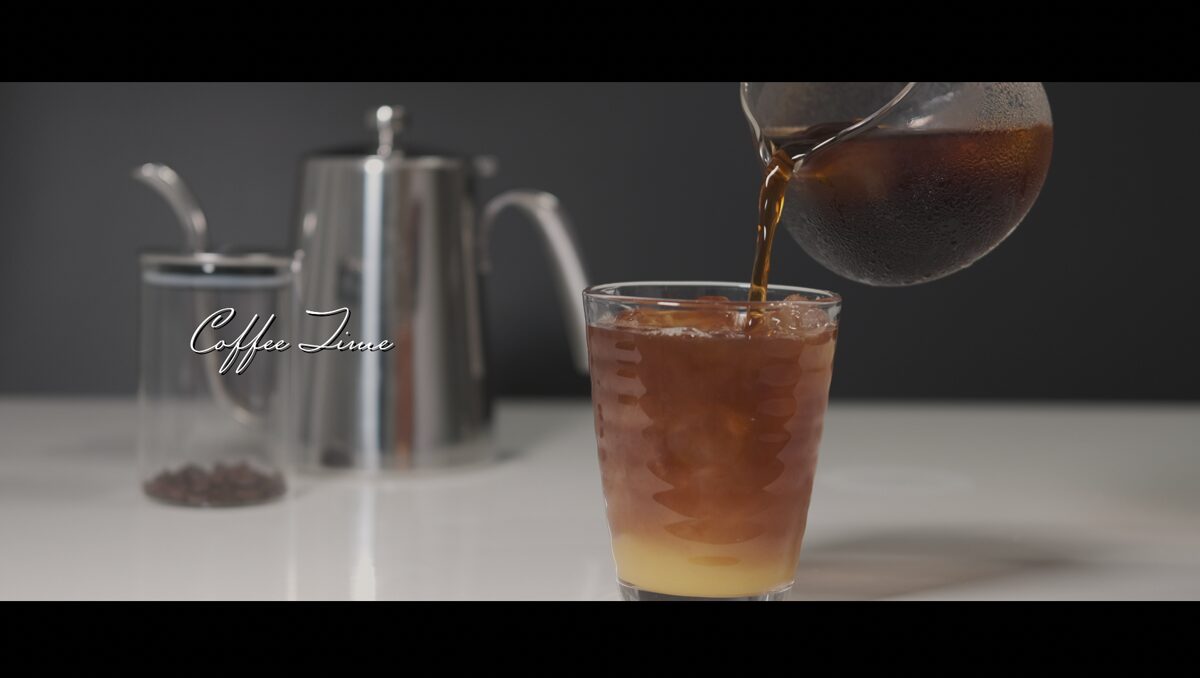 PV制作事例　コーヒー関連器具